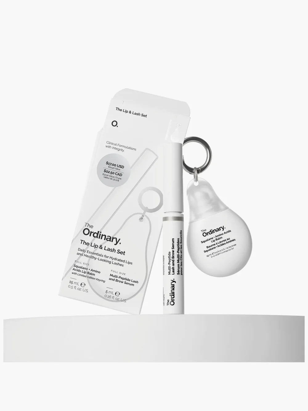 The Ordinary Lip & Lash Set NIB✨ FREE GIFT WITH ANY PURCHASE✨